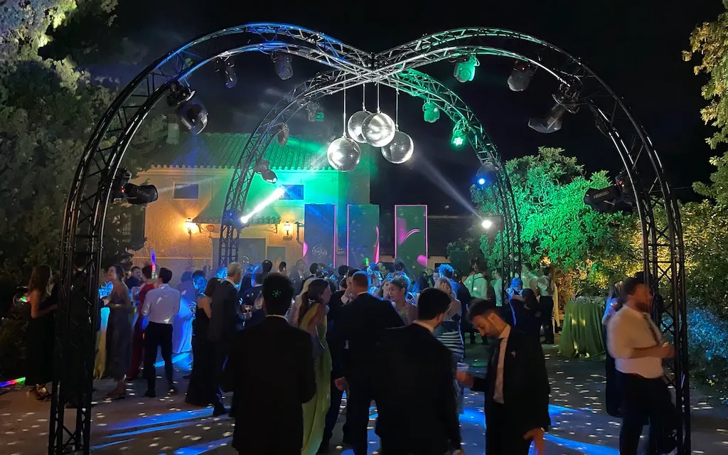 iluminacion eventos malaga